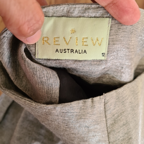 REVIEW Grey Silver Glitter 12 Plaid Pleated Quilted Fit Flare Mini School Skirts - Picture 5 of 5